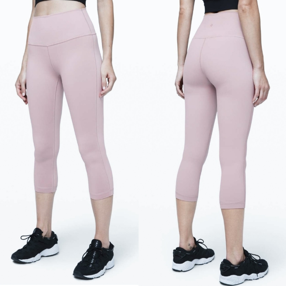 Lululemon Wunder Under Crop (High-Rise) *Full-On Luxtreme 21"  Size 12